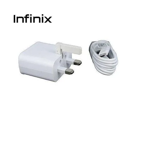 Infinix 10W Fast Charger with Type-C Cable