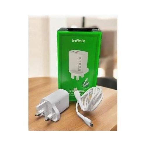Infinix 10W Fast Charger with Type-C Cable view 2