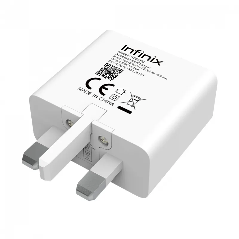 Infinix 10W Fast Charger with Micro USB Cable