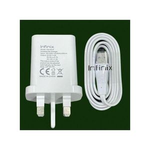 Infinix 18W Fast Charger U180XKC + XDC13 Type-C Charging Kit