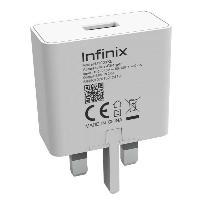Infinix 20W PD Charger XC20UK2 + XDC63 Fast Charging Kit